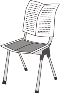 Bild: Ergonomischer Stuhl bei beredsam